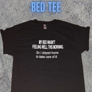 FREE SHIPPING! Brand New Original Design Men's Graphic BED Tee